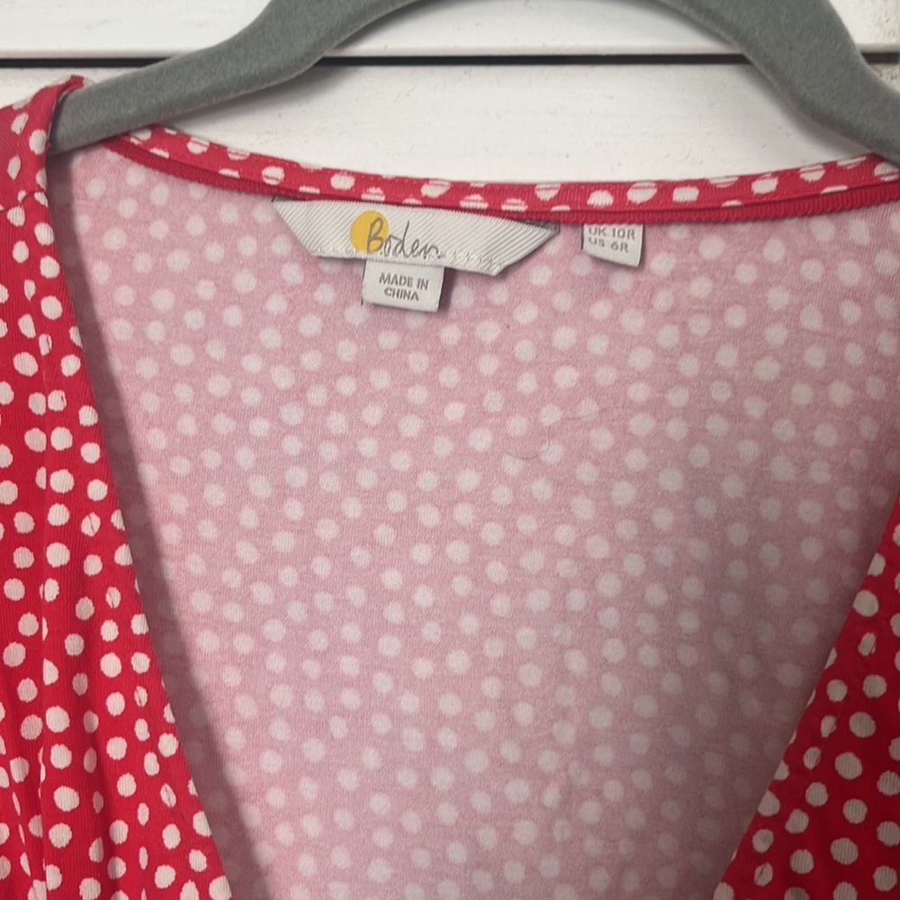 Boden Cassia Jersey Wrap Top - Picture 3 of 6